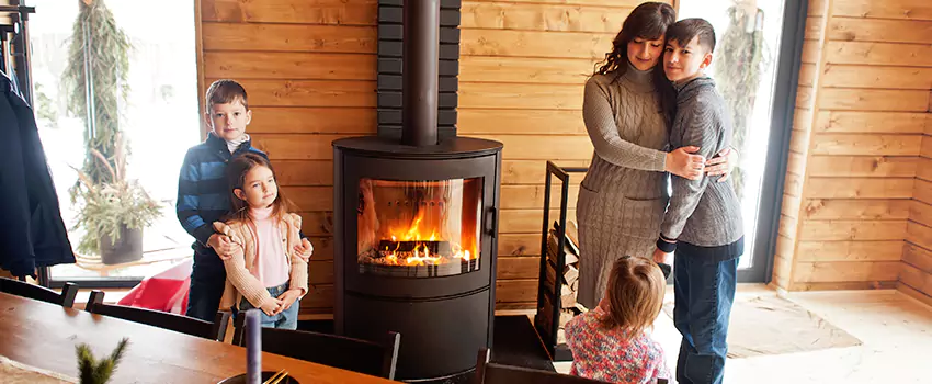 Morso Cast Iron Fireplace Insert Installation in Tinton Falls, New Jersey