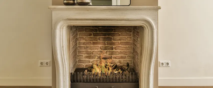 Vintage-style Fireplace Redesign in Tinton Falls, New Jersey
