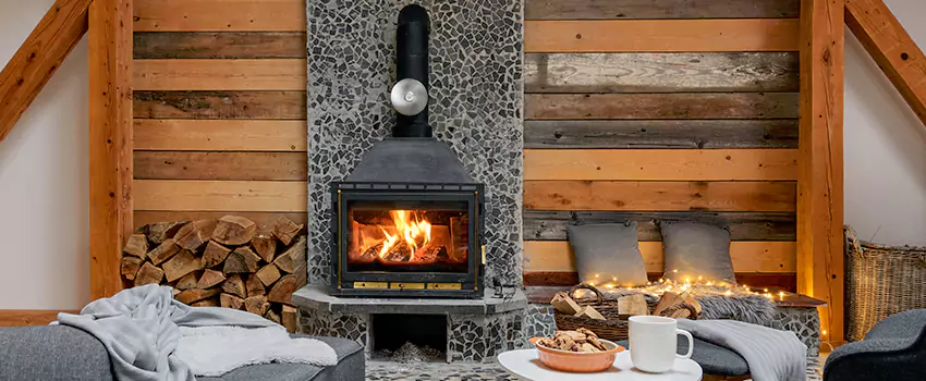 Thelin Hearth Products Direct Vent Gas Stove Fireplace Inspection in Tinton Falls, New Jersey
